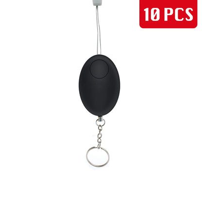 Cheap Self Defense Alarm 120dB Egg Shape Girl Women Security Protect Alert Personal Safety Scream Loud Keychain Emergency Alarm