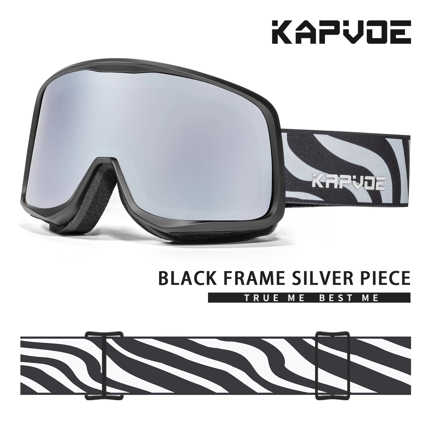 KAPVOE Sale OTG Photochromic Ski Snowboard Goggles Women Men Outdoor Sports Skiing Eyewear UV 400 Winter Snow Protection Glasses