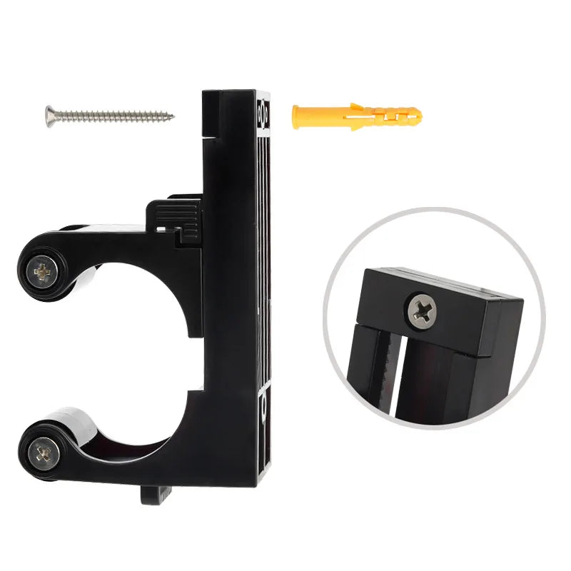 Bicycle Stand Parking Hook Tire Clamp Garage Organizer Wall Mount Clip Buckle Road MTB Bike Hanger Support Bracket Rack Storage