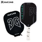 JUCiAO Gen4 Thermoformed T700 Raw Carbon Fiber Pickleball Paddle For Power & Spin (16MM)