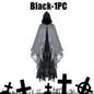 Mens Terrifying Halloween Costume Scary Hooded Cloak Horror Robe Gothic Masquerade Party Cosplay Dress Up Props Essential