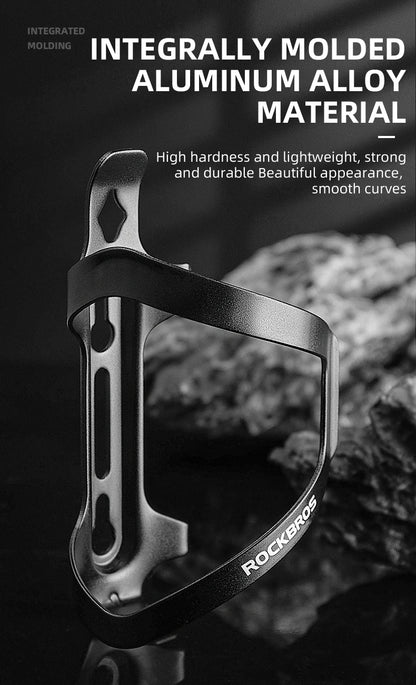 ROCKBROS Bicycle Bottle Cages Aluminium Alloy Cycling Water Bottle Holder Ultralight Cup Bracket Mount MTB Road Bike Accessories