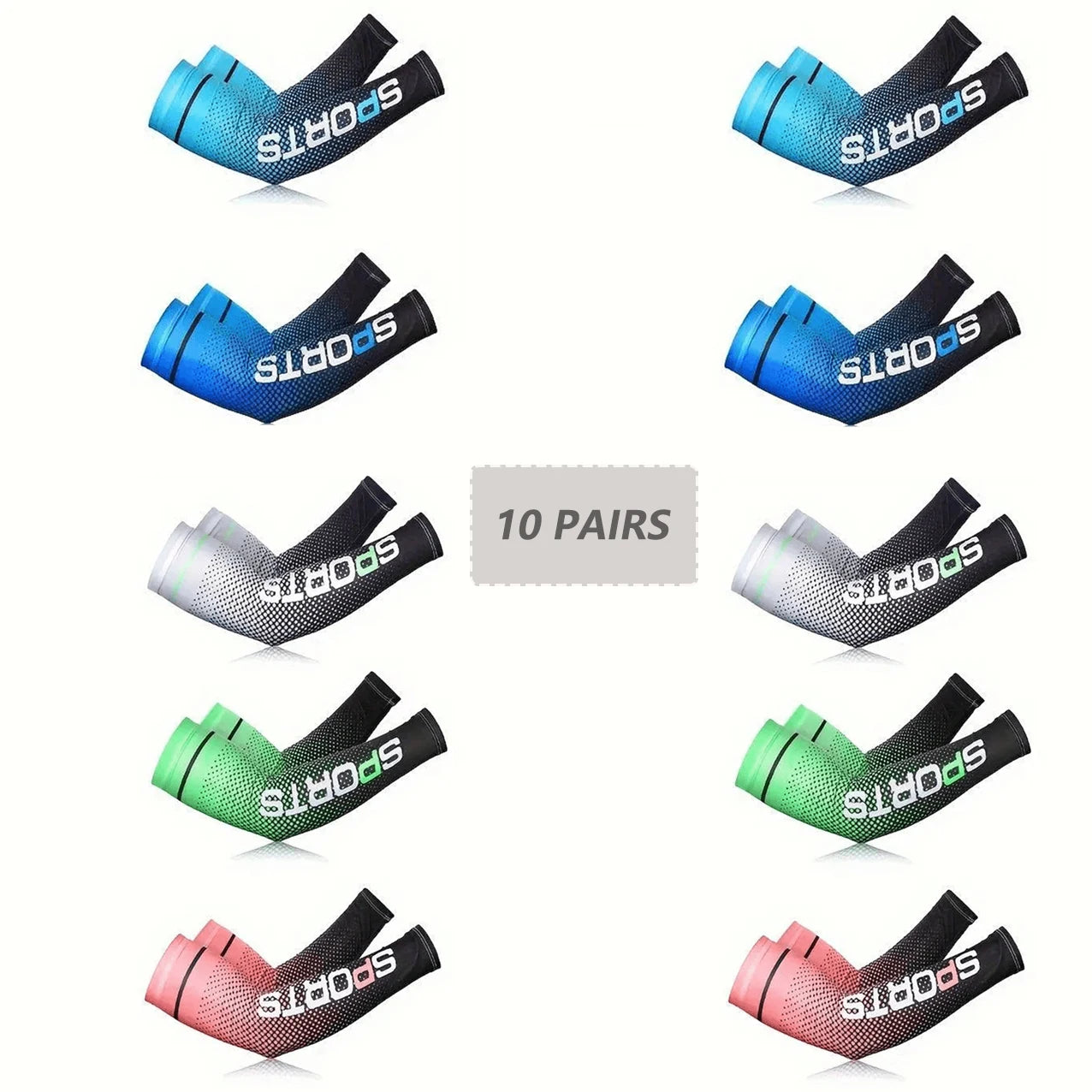 UV protection arm cooling sleeve for sports - stay cool and protected while running, fishing, cycling