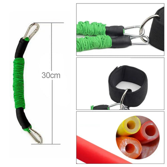 20LB-80LB Thicken Latex Gym Rubber Pull Rope Resistance Band Fitness Training Trainer Taekwondo Kick