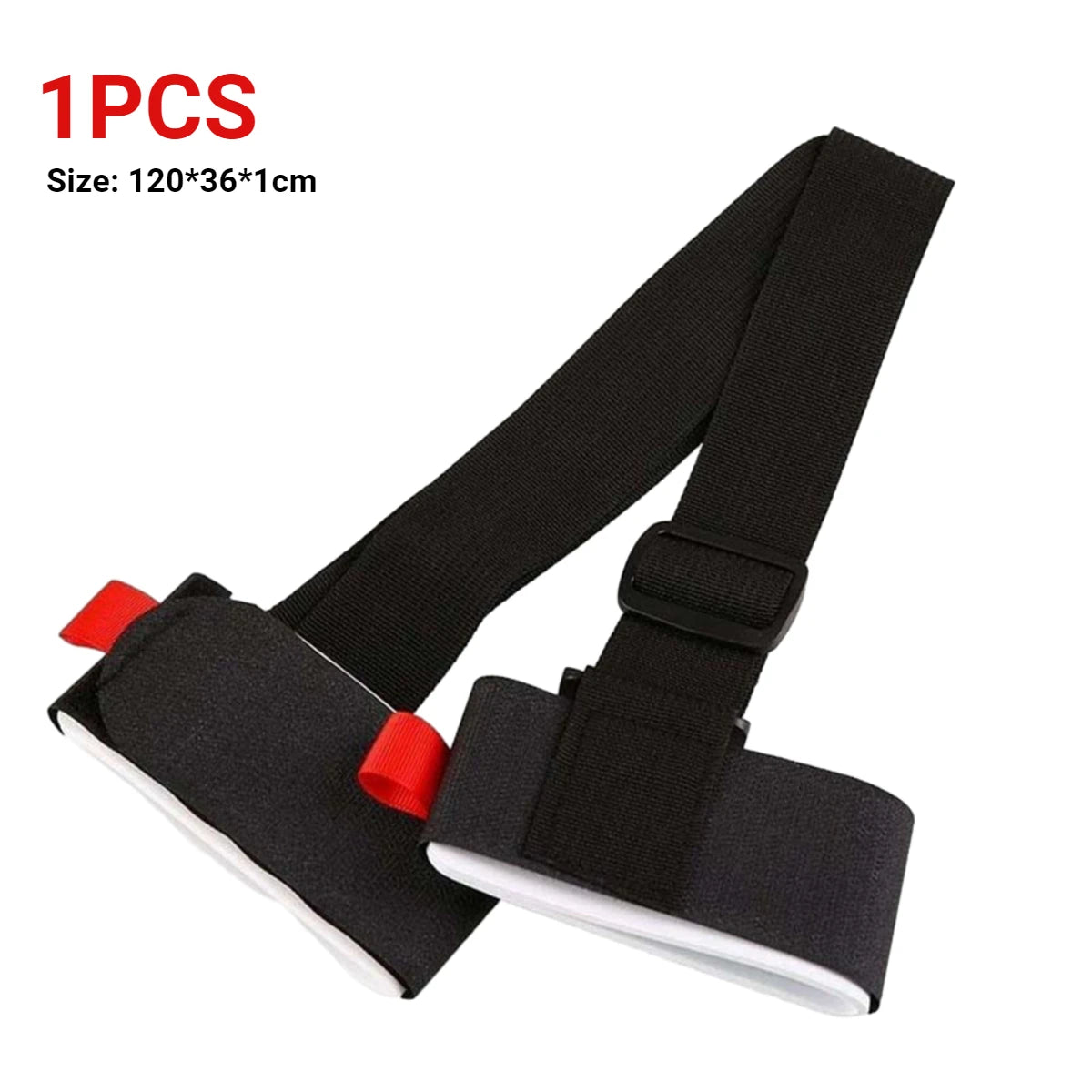 2/1PCS Skiing Strap Adjustable Skiing Pole Shoulder Hand Carrier Lash Handle Straps Porter Hook LoopProtecting For Ski Board