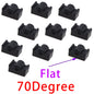 5Pcs For AEG 60/70 Degree Rubber Flat Hop Nub