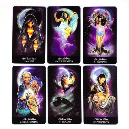 Oracle Cards Family Gathering Leisure Game Cards Prediction Divination Deck Board Playing Card Game,Halloween and Christmas Gift