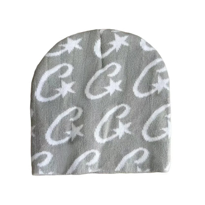 Couple Knitted Caps Hip-hop Trendy Beanie Hat 2024 Letter Jacquard Women Male Winter Hot Girl Warm Knitted Hat Balaclava Beanies