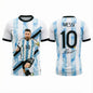 2026 Messi Argentina Team Football Jersey Match & Training Kit Summer Sports Men's T-Shirt Children's Clothing Tee Y2k Woman ﻿