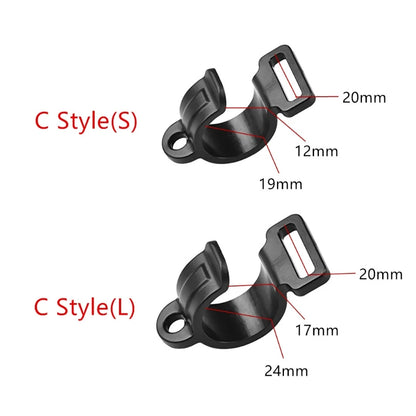 10pcs Tent Wind Rope Clamp Hooks Camping Carabiner Buckles Tent Tool Multifunction Hook Camping Equipment