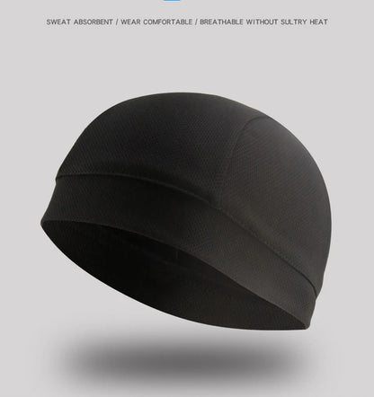 Solid Beanie Hat Soft Caps for Autumn Men Outdoor Cycling Breathable Quick-dry Keep Warm Ear Protected Melon Beanies Women Hat