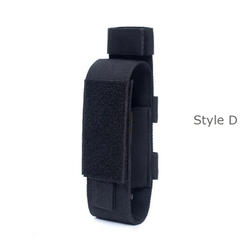 Tactical Outdoor Molle Scissor Bag Medical Shears Pouch Multifunctional Tourniquet Holder Storage Bag Case Flashlight Holster