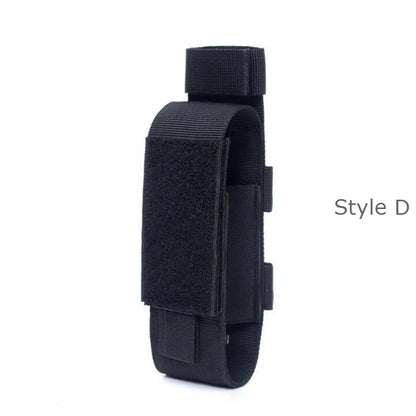 Tactical Outdoor Molle Scissor Bag Medical Shears Pouch Multifunctional Tourniquet Holder Storage Bag Case Flashlight Holster