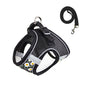 Dog Cat Harness Vest for Small Medium Dog Harness Leash Set Reflective Puppy Chest Strap Chihuahua French Bulldog Pet Supplies