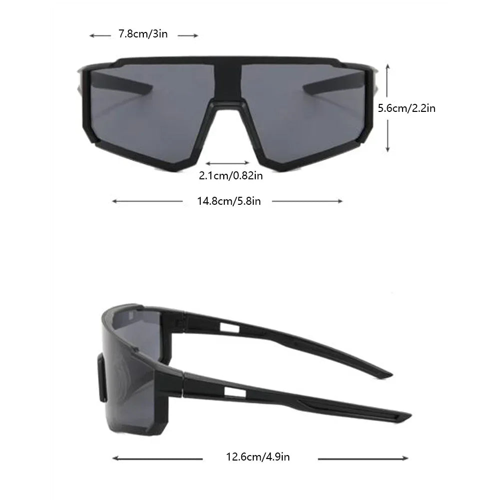 Sport Goggle Skiing Eyewear Cycling Sunglasses Outdoor Women For Men Brand Sun Glasses Popular Punk Skiing Windproof Shades
