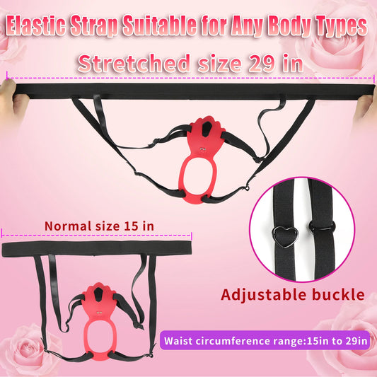 Wearable Panty Vibrator Female 9 Vibration with APP Control Vibrating Penis Ring Clitoral Stimulator Adult Sexy Toys for Couple