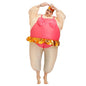 custom Adult Sumo Ballet Clown Inflatable Costumes Purim Halloween Christmas Anime Cosplay Costume Scary Mascot Party Dress ZML