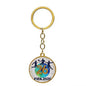 2026 FIFA World Cup Enamel Metal Keychain, UV Printed Soccer Key Ring, Football Fan Souvenir, Car Bag Pendant, Sports Gift