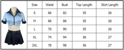 Sexy Police Costume Women's Cop Outfit Adult for Cosplay Suit