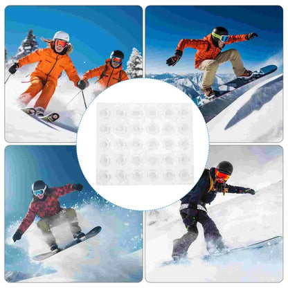 30 Pcs Ski Anti Slip Pad Snowboard Step Mat Nonslip Sticker Winter Sports Accessories Outdoor Skate Gear Keep Warm Supplies
