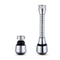 2pcs 1080° Swivel Faucet Spray Head Wash Basin Robot Arm Faucet Extender Sink Accessories for Extension Faucet Easy Install