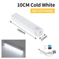 Motion Sensor LED Cabinet Light USB Rechargeable Wireless Night Lamp for Bedroom Kitchen Wardrobe Closet Staircase Lighting