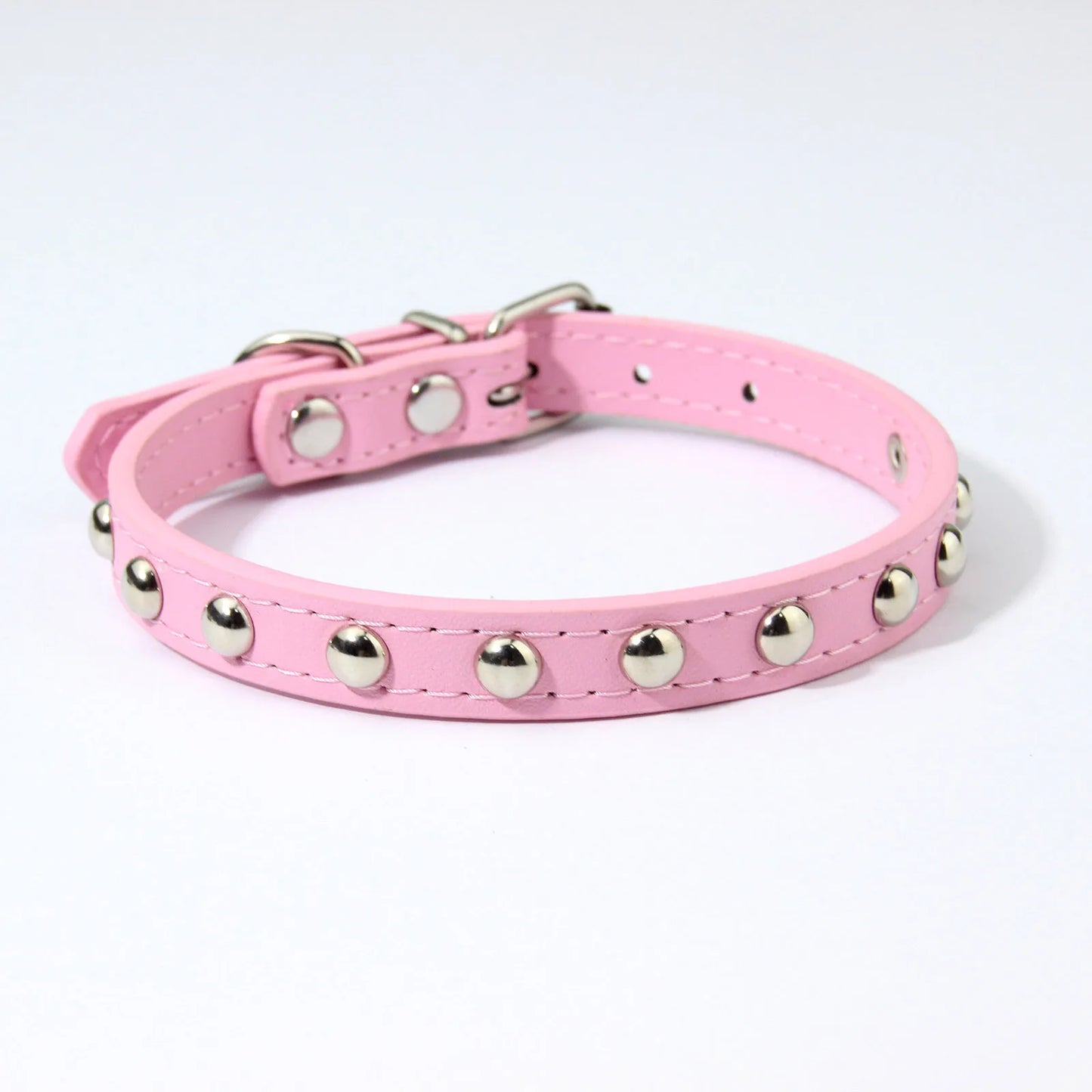 Rivets Anti-Bite Leather Dog Cat Collars Pu For Small Medium Large Dogs Pet Collar Pet Products Kitten Puppy Neck Strap