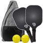 Pickleball Paddles Set-Graphite Glass Fiber Usapa Approved Lightweight Racquets Set Indoor and Outdoor Exercise For All Ages