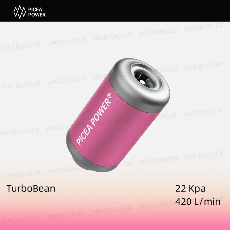 PICEA POWER TurboBean Mini Pump 75g/2.6oz Outdoor Portable Inflatable Pump Packcraft Camping Backpack Boat Swim Ring No Battery
