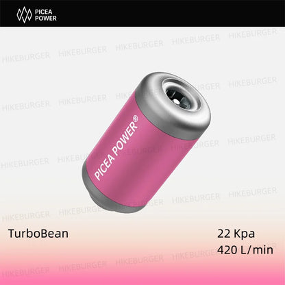PICEA POWER TurboBean Mini Pump 75g/2.6oz Outdoor Portable Inflatable Pump Packcraft Camping Backpack Boat Swim Ring No Battery