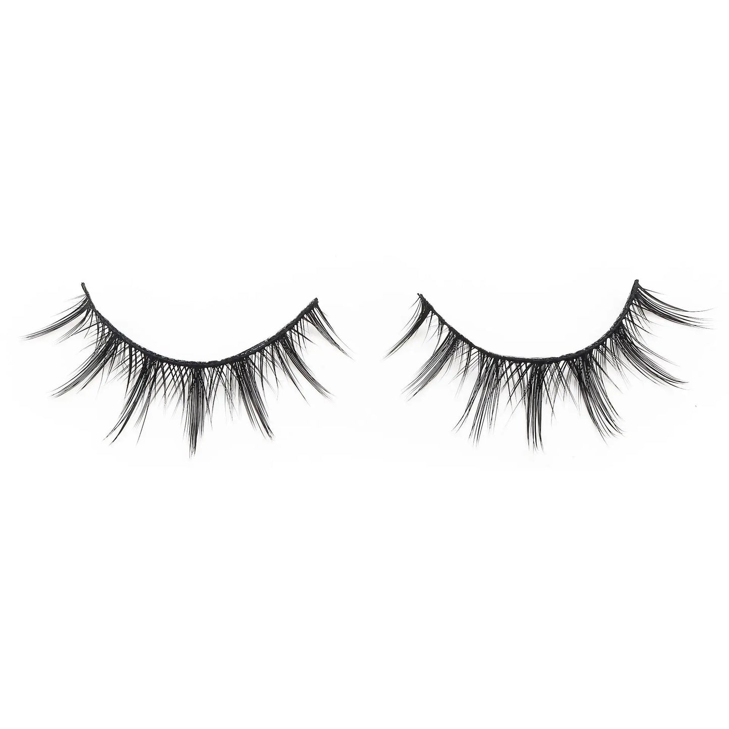 MJ 5 Pairs Of Natural Makeup Daily Makeup Cos Eyelashes Simulated Grafting Fish Tail Segmented Eyelash Facial Makeup Tool