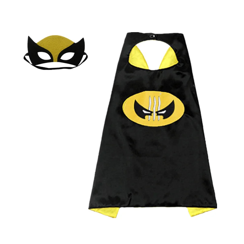 Superhero Capes for Kids 3-10 Year Old Boy Gifts Boys Cartoon Dress Up Costumes Party Supplies Easter Gifts