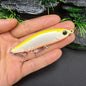 70mm 14g Pencil Fishing Lure Sinking Stickbait 3D Eyes Artificial Bait Long Casting Minnow Wobbler Bass Pike Fishing Tackle
