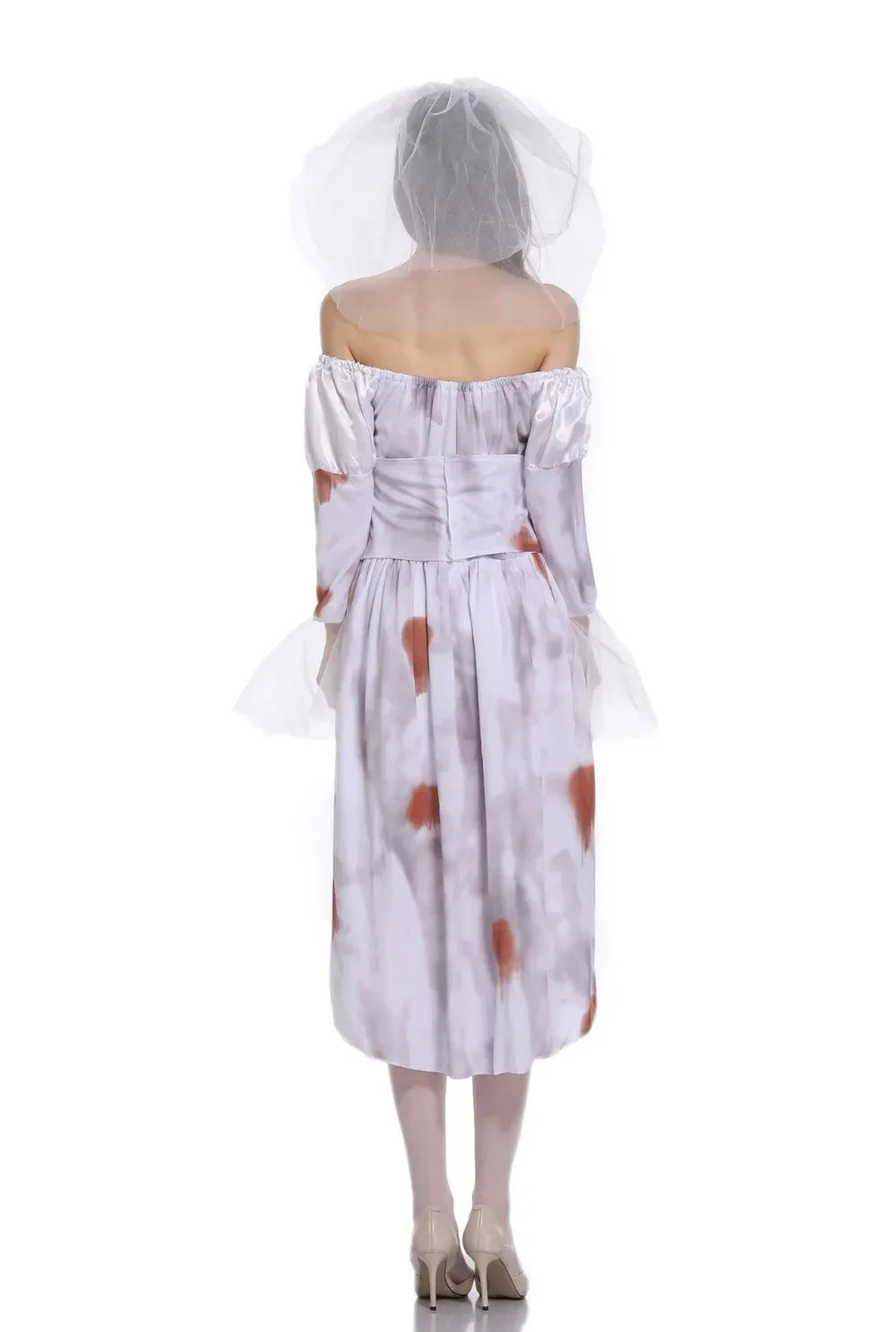 Dress for Female Devil Cosplay Party Devil Corpse Bride Costumes Halloween Women Scary Vampire Costume Clothes Witch Dresses \