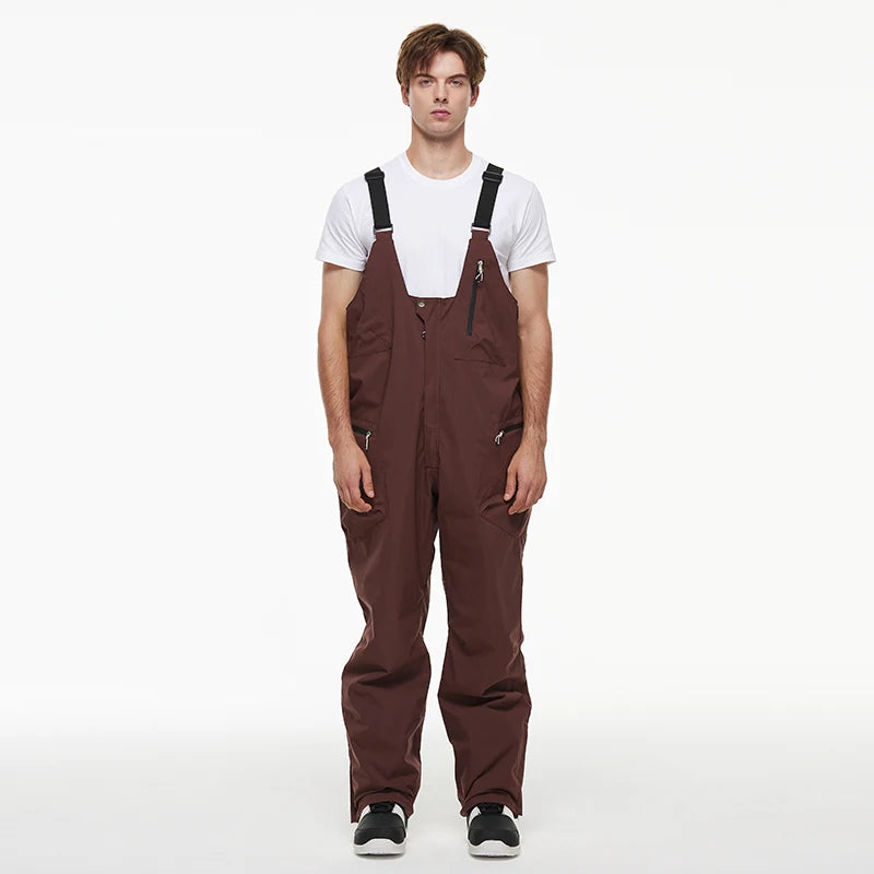 Men's and Women's Ski Pants Bibs, Bibbed Snowboard Pants, Bibs Snow Pants, Ski Suit, Snowboard Bib Trousers, 2025