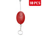 Cheap Self Defense Alarm 120dB Egg Shape Girl Women Security Protect Alert Personal Safety Scream Loud Keychain Emergency Alarm
