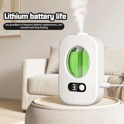 Automatic Diffuser Aromatherapy Machine Air Fragrance Air Freshener Toilet Bathroom Aroma Essential Oil Dispenser HumidifierUltrasonic DiffusersGoWisse.com