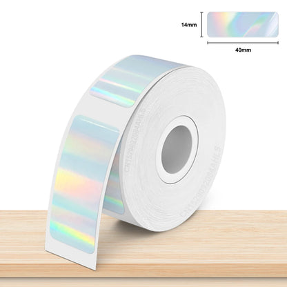 P15 Label Paper Roll White Adhesive Sticker for Marklife P15 P12 Q30 Q30S Label Printer 15*30mm 15*50mm Transparent Label Tape