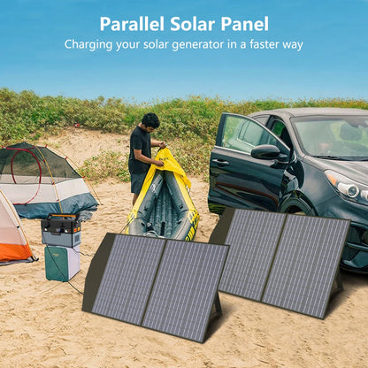 ALLPOWERS SP027 Foldable Portable Solar Panel 100W / 200W Solar Battery Charger Outdoor Emergency Backup Power for Camp RVs Home
