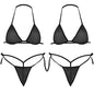 2PCS Women Sexy Lingerie Sets Ultra-thin Mesh Wirefree Bra Set Lingerie Ultra Hot Women's Transparent Exotic Underwear Sets