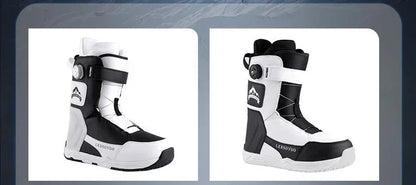 Winter New 2025 Ski Shoes Women Outdoor Sports Snowboarding Boots Men Warm Breathable Waterproof Cold Resistant Snow Shoes