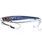 B&U Sea fishing Slow Jig Metal Jigging Spoon 3D Print Laser Artificial Bait Boat Fishing Jig Lures Super Hard Fish Fishing Lures