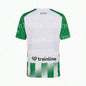 2026/27Men Green White Striped Soccer Jersey Short Sleeve Quick Dry Football Shirt Breathable Sports Shirt Team Training Uniform