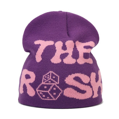 Bocca Beanie Y2K Knitting Hat For Men Women Warm Winter Autumn Letter Cartoon Streetwear Knitting Cap Hip Hop Gorras New Fashion