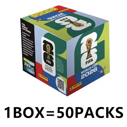 Genuine 2026 Panini FIFA World Cup USA Mexico Canada Collection Sticker Messi Mbappé Ronaldo Football Collectible Souvenir Gift