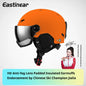 Ski Helmet Men Snow Goggles In One Anti-Impact Skiing Helmet For Adult Women Ski Skateboard Snowboard Safety Helmet Female Male