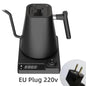 Intelligent Temperature Controlled Hand Brewed Coffee Pot Stainless Steel Fine Mouthed Electric Heating Water Insulation Kettle