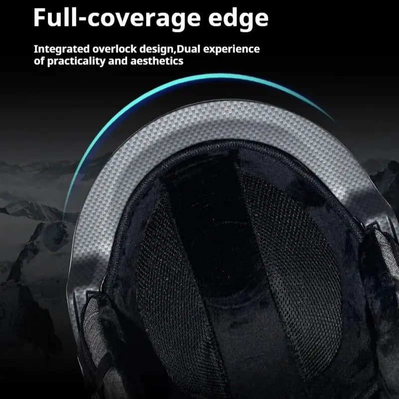 MOON Professional Ski Goggles Integrated Ski Helmet for Men and Women Winter Snowboard and Alpine Skiing Warm Breathable Helmet