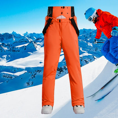 Ski Suit Men And Women Super Warm Thicken Waterproof Windproof Winter Snow Suits Skiing And Snowboarding Jackets + Pants Brands
