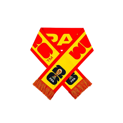 FIFA 2026 World Cup Souvenirs & Merchandise, National Team Fan Scarf, Cheer Scarf for Football Fans